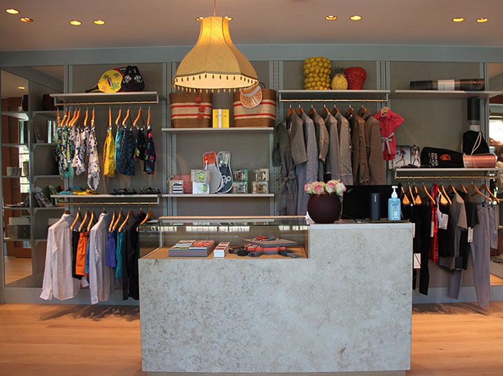neu: der Shop im Spa & Resort Bachmair Weissach (©Foto: Marikka-Laila Maisel)